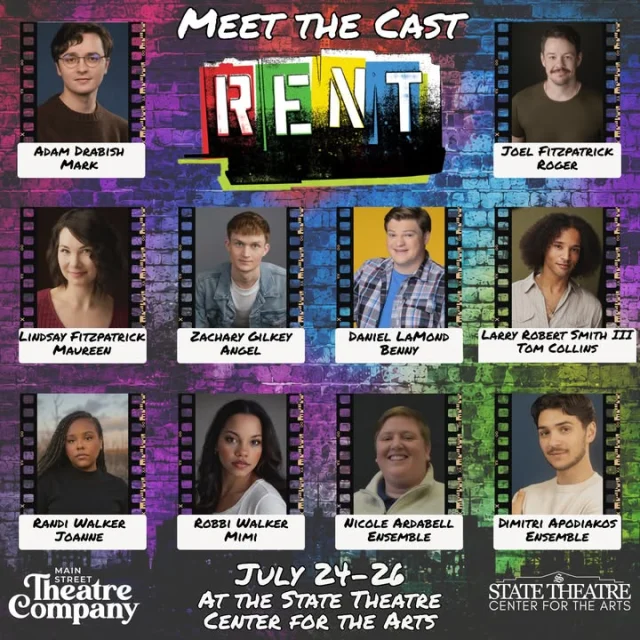 🎭 This weekend, don't miss your chance to experience RENT at the State Theatre Center for the Arts in downtown Uniontown!

Celebrating 30 years of Jonathan Larson's iconic musical, RENT is a powerful story of friendship, love, hope, and resilience that has inspired audiences around the world. Whether you're seeing it for the first time or returning to a favorite, this is a performance you won't want to miss.

📅 July 24 through July 26
📍 State Theatre Center for the Arts, Uniontown

Get your tickets online, call the box office at 724-439-1360, or stop by Monday through Friday from 10:00 a.m. to 2:00 p.m.

Support the arts, enjoy an unforgettable performance, and always remember to go out and Discover Fayette PA!