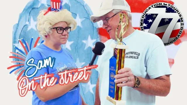 Sam on The Street is back!

Last week we dropped in on the Fayette County Fair Senior Games and wow was it a great time! 

Check out the video below and tag someone you recognize!