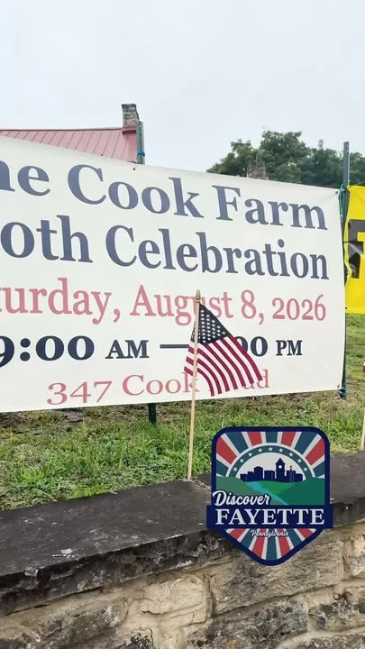 This past Saturday, history came alive as The Cook Farm celebrated 250 years of America and 200 years of their family farm!

#A250 #fayettecountypa #discoverfayette #farmlife