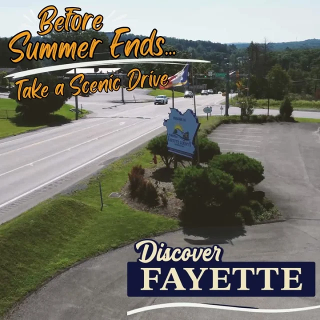 Before summer ends, roll down the windows and take the scenic route through beautiful Fayette County! Where’s your favorite local road for a relaxing scenic drive? 🚗☀️

#BeforeSummerEnds #DiscoverFayettePA #FayetteCountyPA